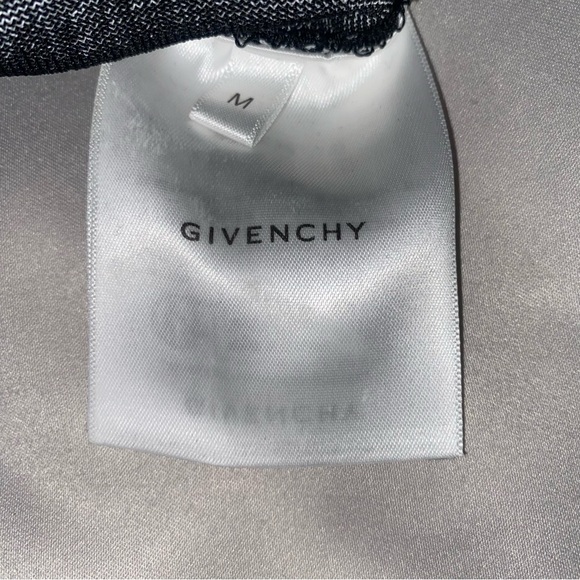 Givenchy Logo Black Knit Crop Top - Picture 7 of 8
